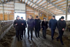 The Head of Bashkortostan Radiy Khabirov visits Severnaya Niva